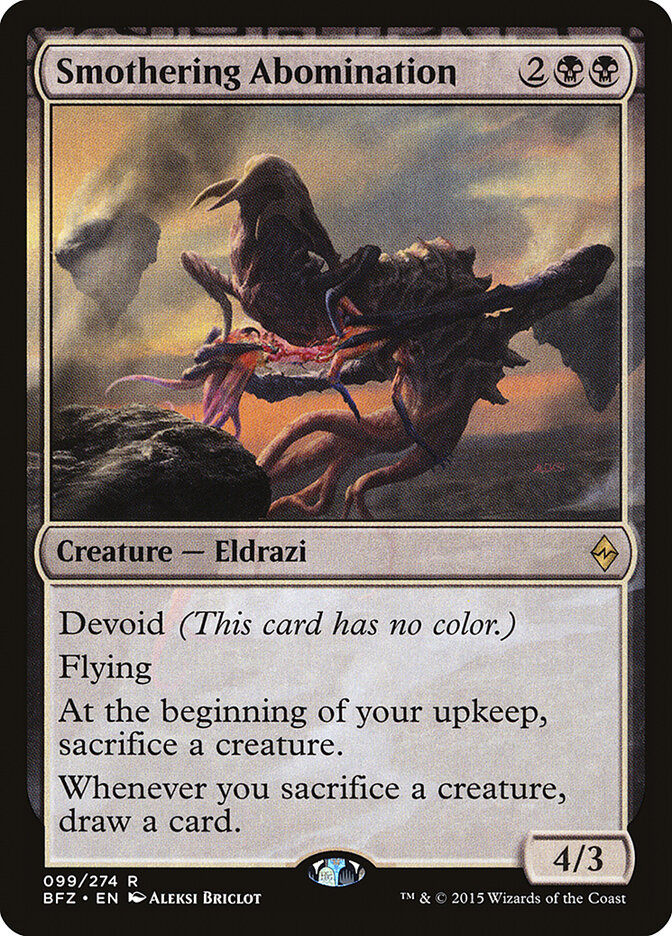 Smothering Abomination — Battle for Zendikar 99/299