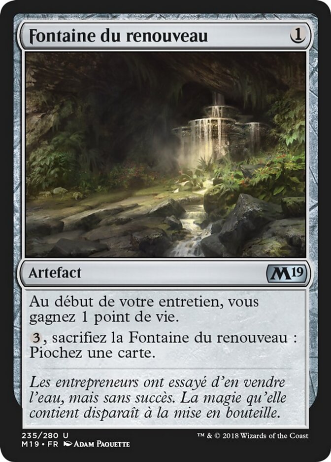 Fontaine du renouveau — Core Set 2019 235/314