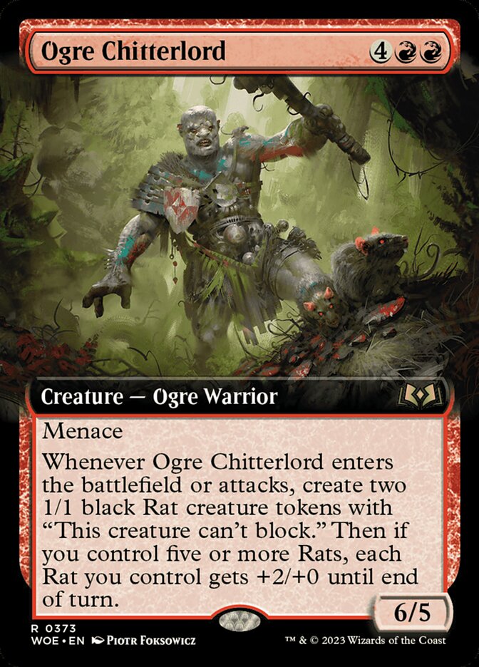 Ogre Chitterlord — Wilds of Eldraine 373/381