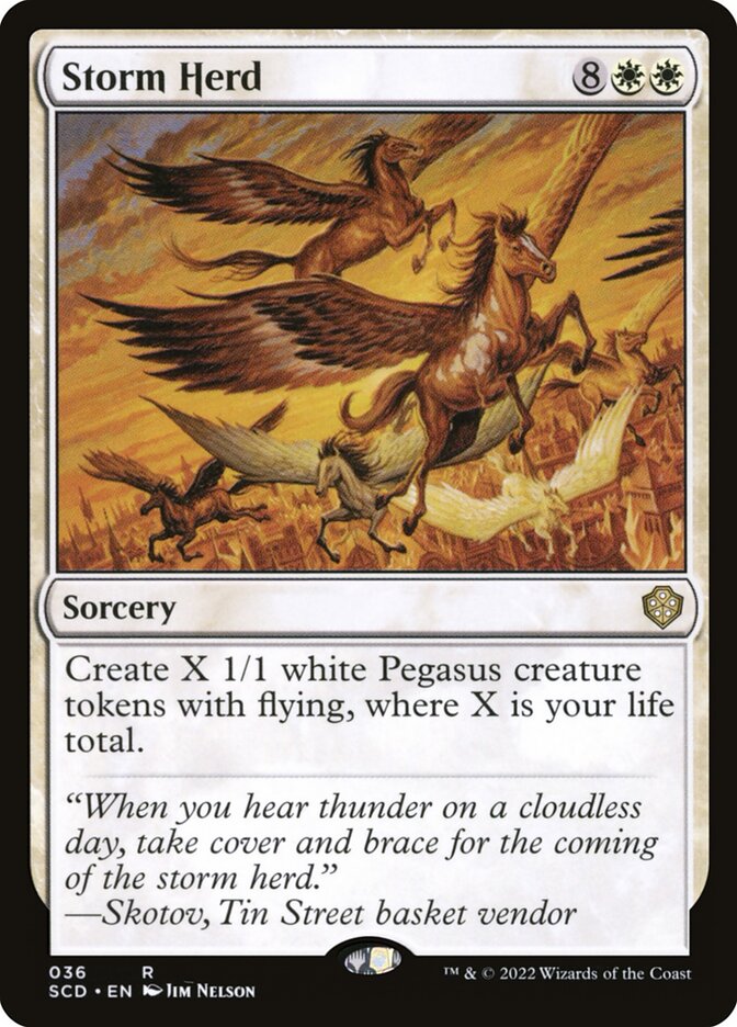 Storm Herd — Starter Commander Decks 36/352