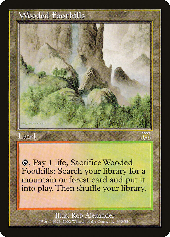 Wooded Foothills — Onslaught 330/350