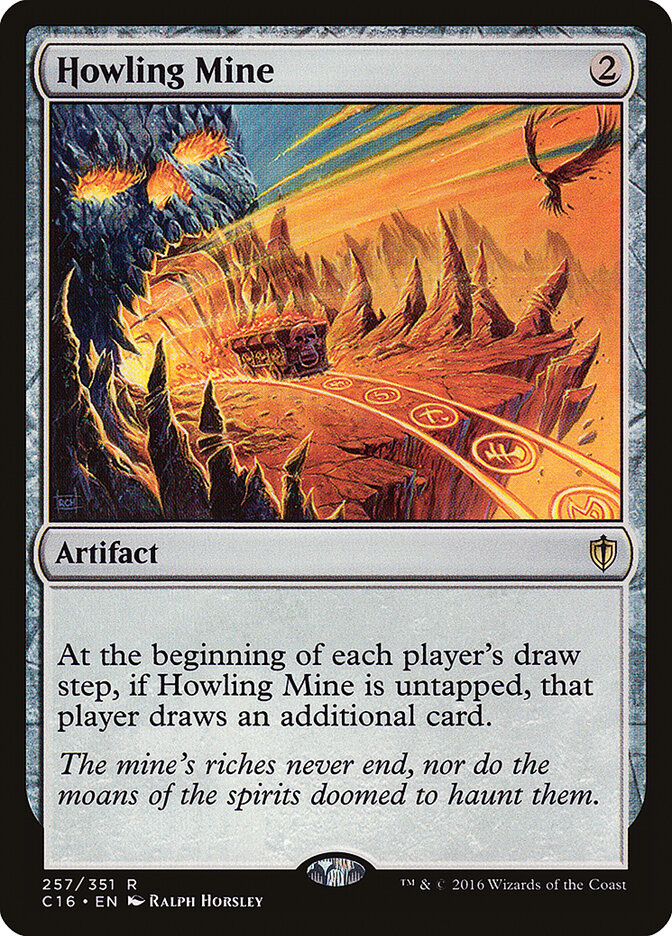 Howling Mine — Commander 2016 257/351