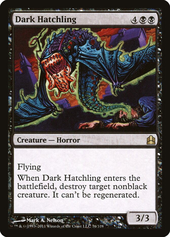 Dark Hatchling — Commander 2011 76/318