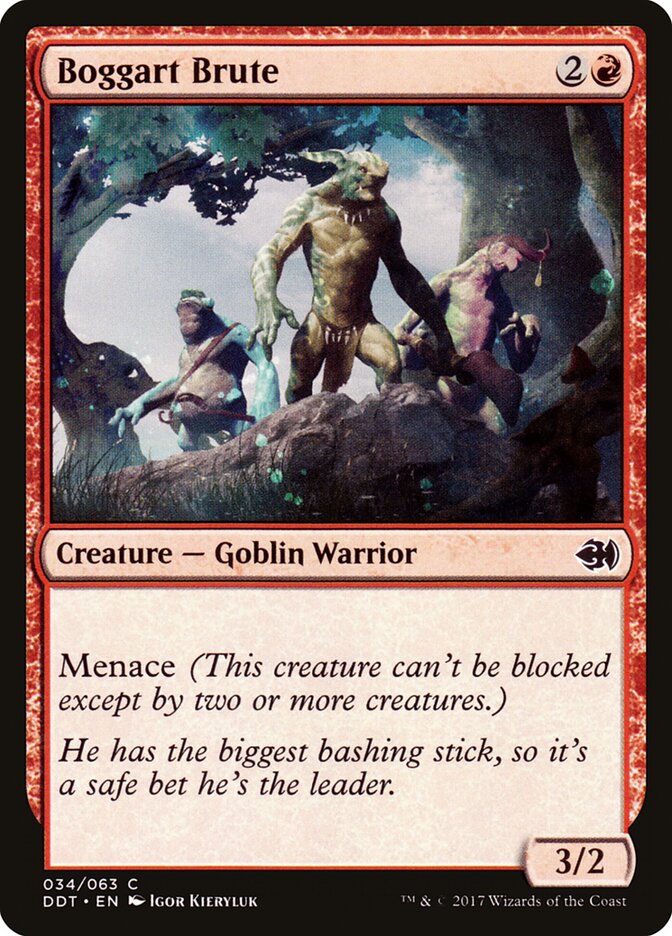 Boggart Brute — Duel Decks: Merfolk vs. Goblins 34/63
