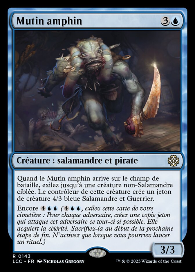 Mutin amphin — The Lost Caverns of Ixalan Commander 143/370