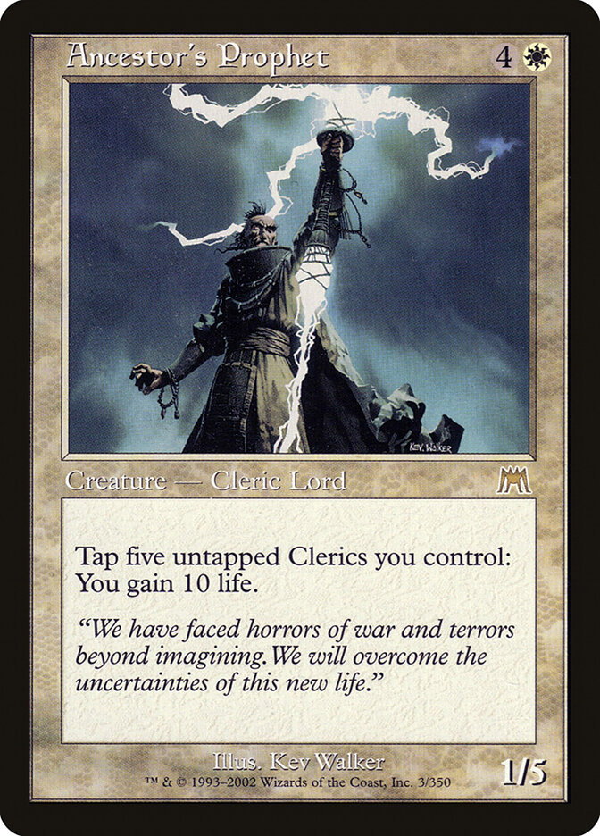 Ancestor's Prophet — Onslaught 3/350