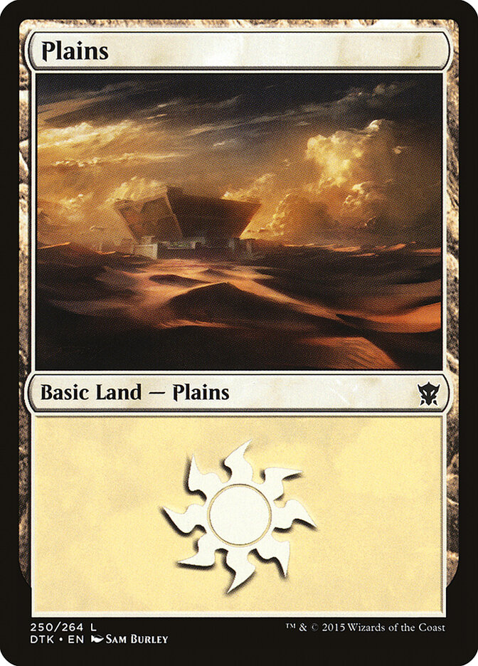 Plains — Dragons of Tarkir 250/264