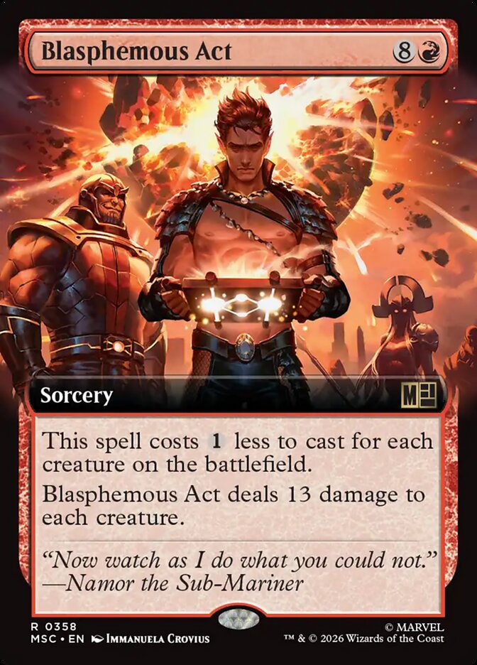 Blasphemous Act — Marvel Super Heroes Commander 358/866