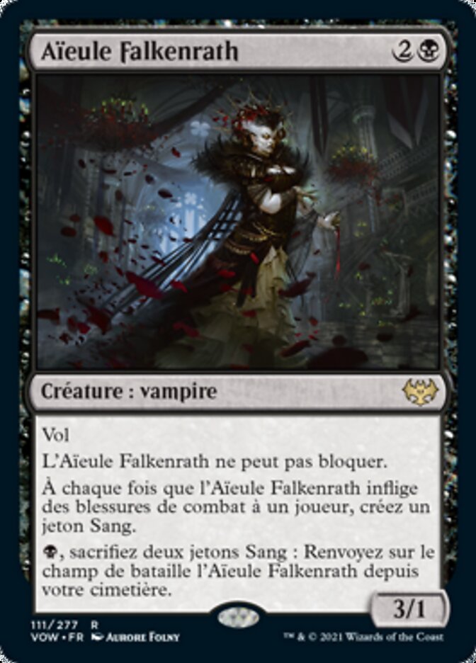 Aïeule Falkenrath — Innistrad: Crimson Vow 111/423