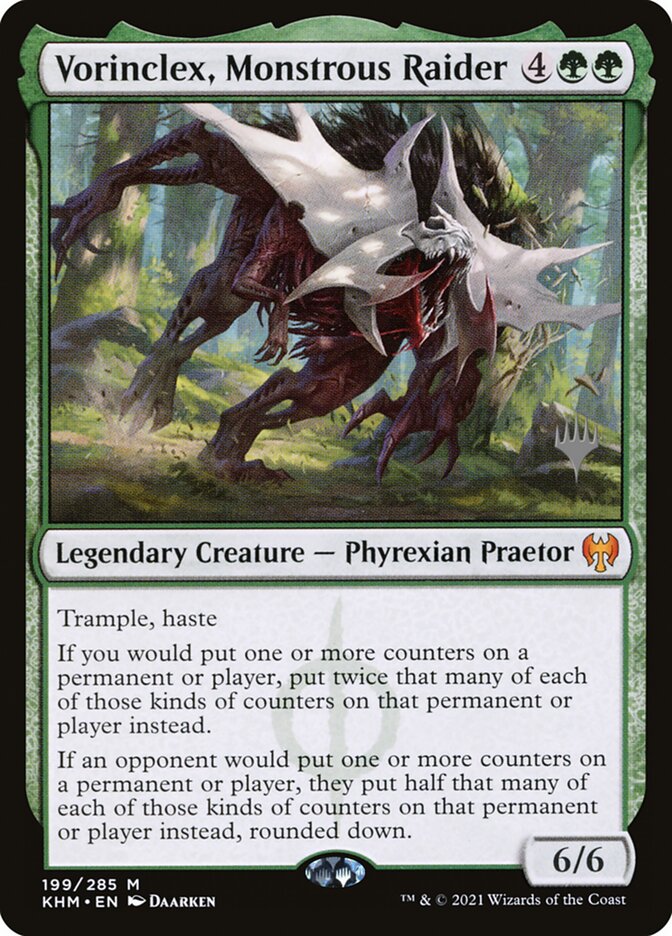 Vorinclex, Monstrous Raider — Kaldheim Promos 199p/158