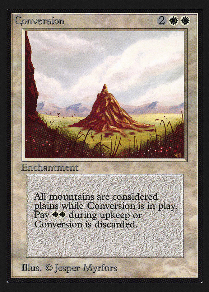 Conversion — Intl. Collectors' Edition 16/302