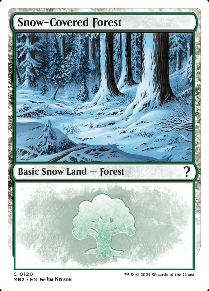 Snow-Covered Forest — Mystery Booster 2 120/385
