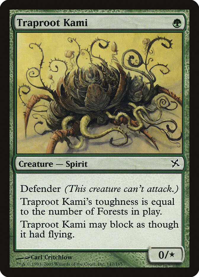 Traproot Kami — Betrayers of Kamigawa 147/165