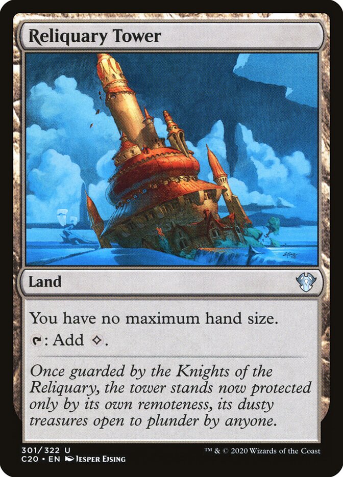 Reliquary Tower — Commander 2020 301/322