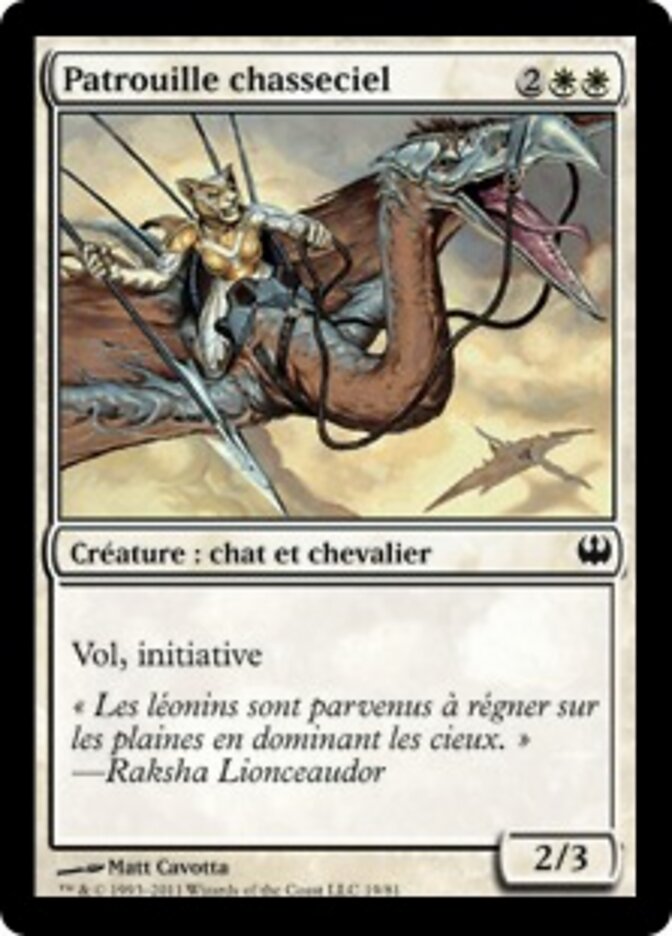 Patrouille chasseciel — Duel Decks: Knights vs. Dragons 19/81