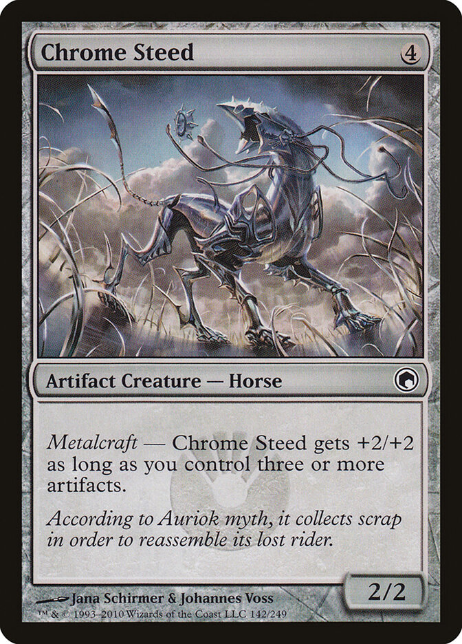 Chrome Steed — Scars of Mirrodin 142/249