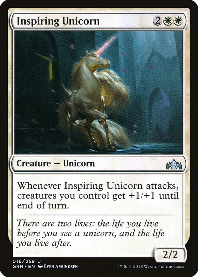 Inspiring Unicorn — Guilds of Ravnica 16/273