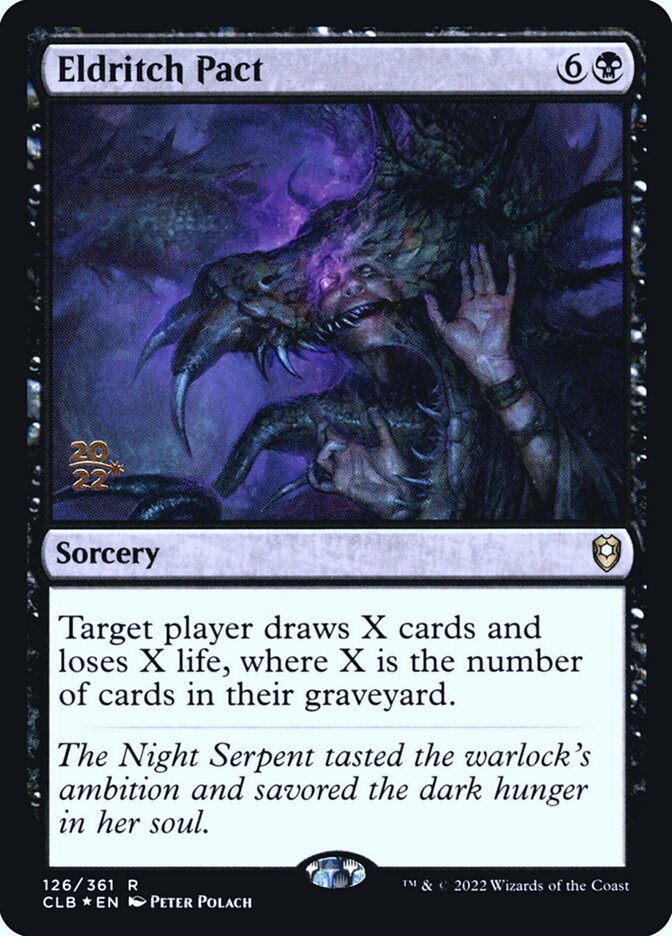 Eldritch Pact — Battle for Baldur's Gate Promos 126s/104