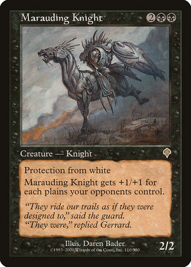 Marauding Knight — Invasion 110/354