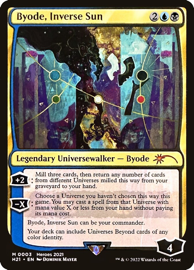 Byode, Inverse Sun — 2021 Heroes of the Realm 3/4