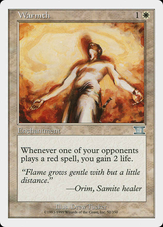 Warmth — Classic Sixth Edition 52/351
