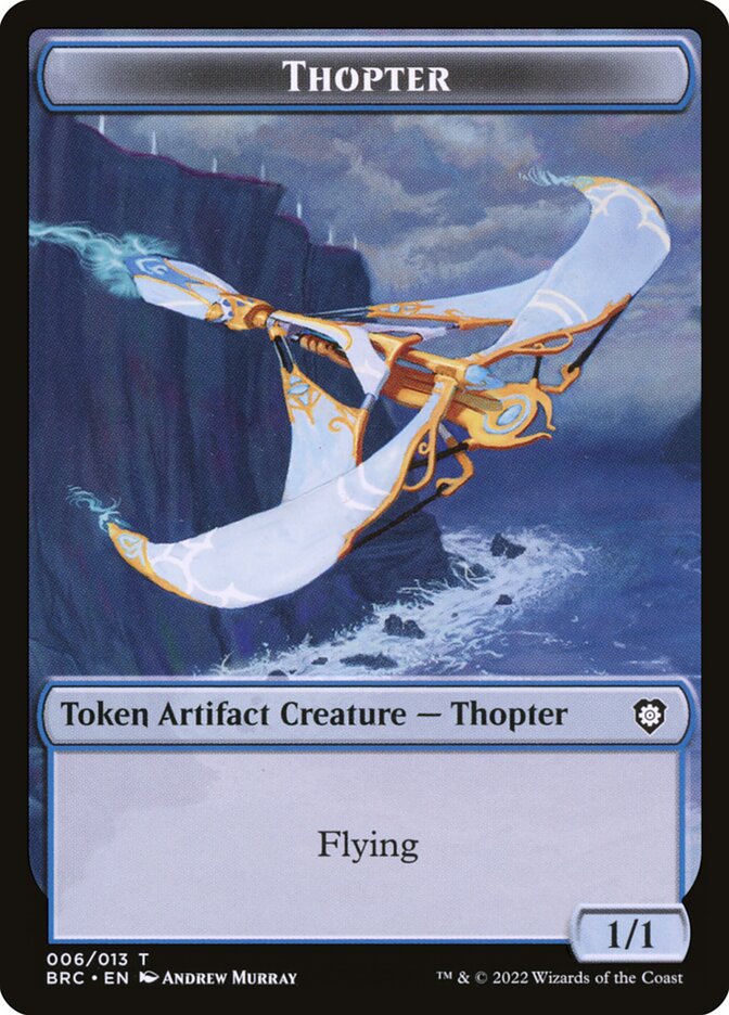 Thopter — The Brothers' War Commander Tokens 6/14