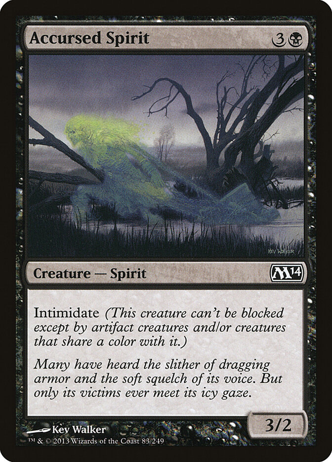 Accursed Spirit — Magic 2014 83/249