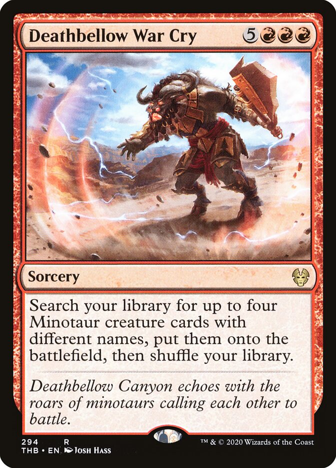 Deathbellow War Cry — Theros Beyond Death 294/358