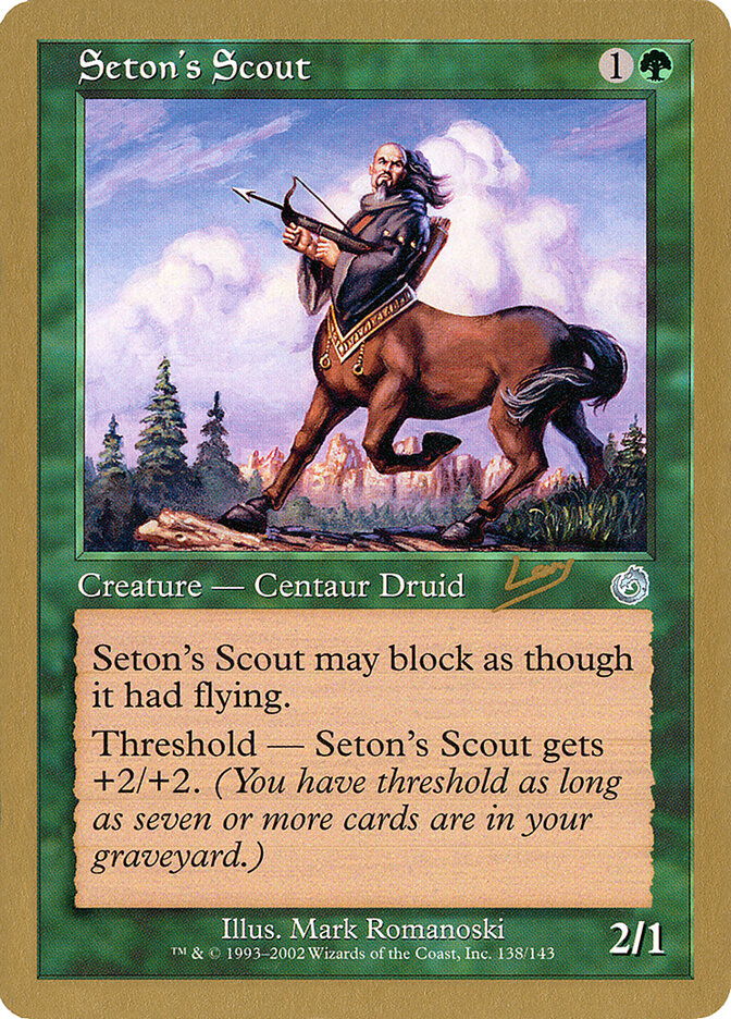Seton's Scout — World Championship Decks 2002 rl138/153