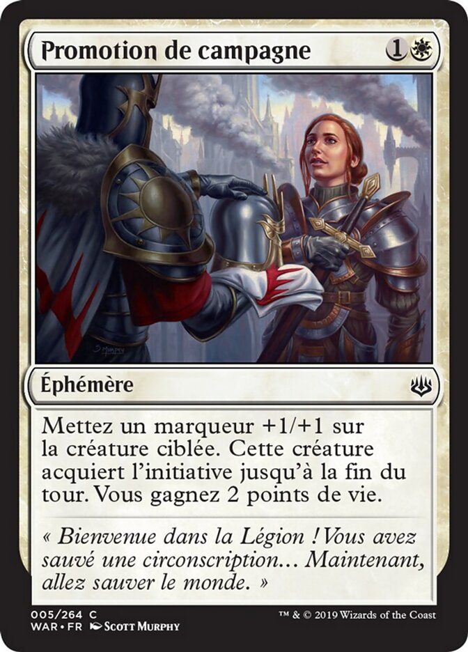 Promotion de campagne — War of the Spark 5/312