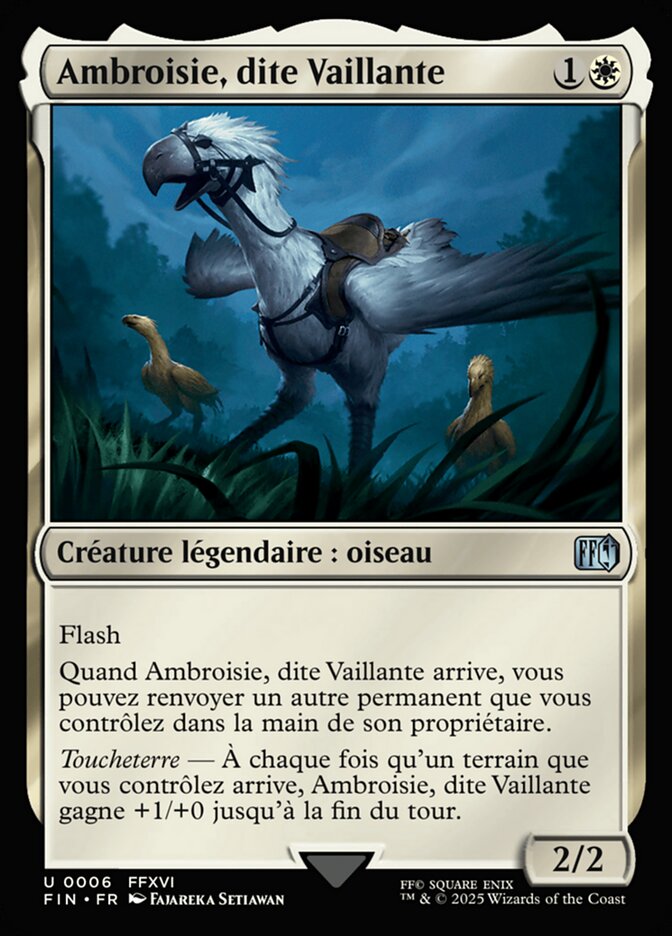 Ambroisie, dite Vaillante — Final Fantasy 6/595