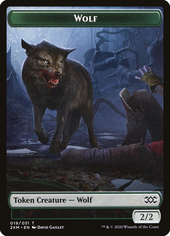 Wolf — Double Masters Tokens 19/31