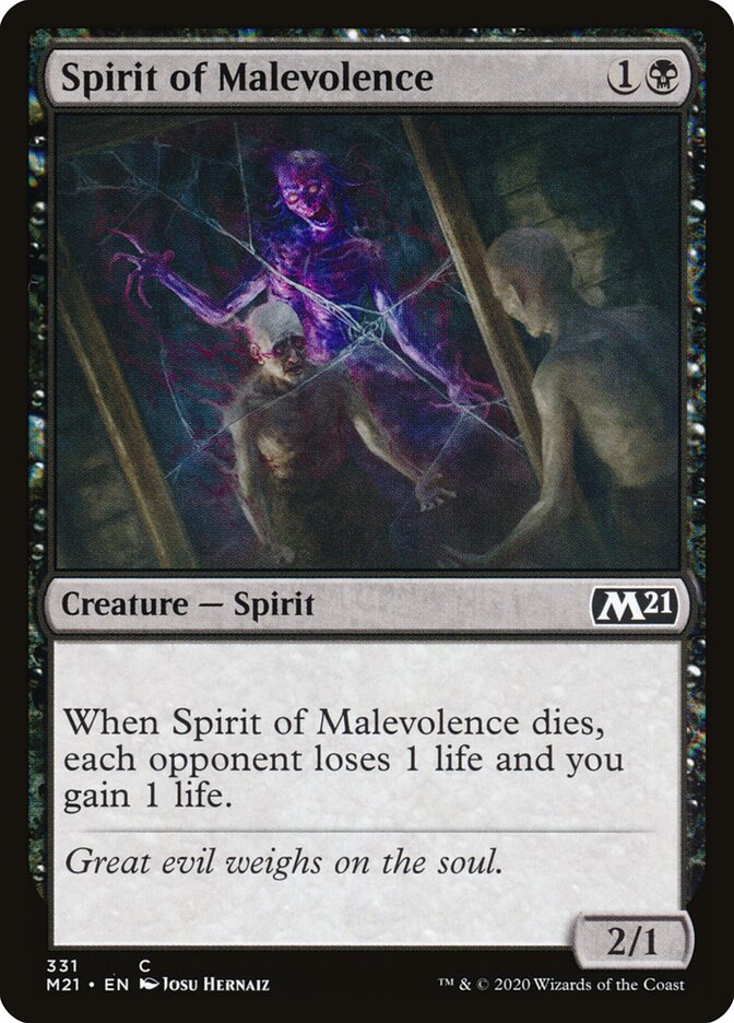 Spirit of Malevolence — Core Set 2021 331/397