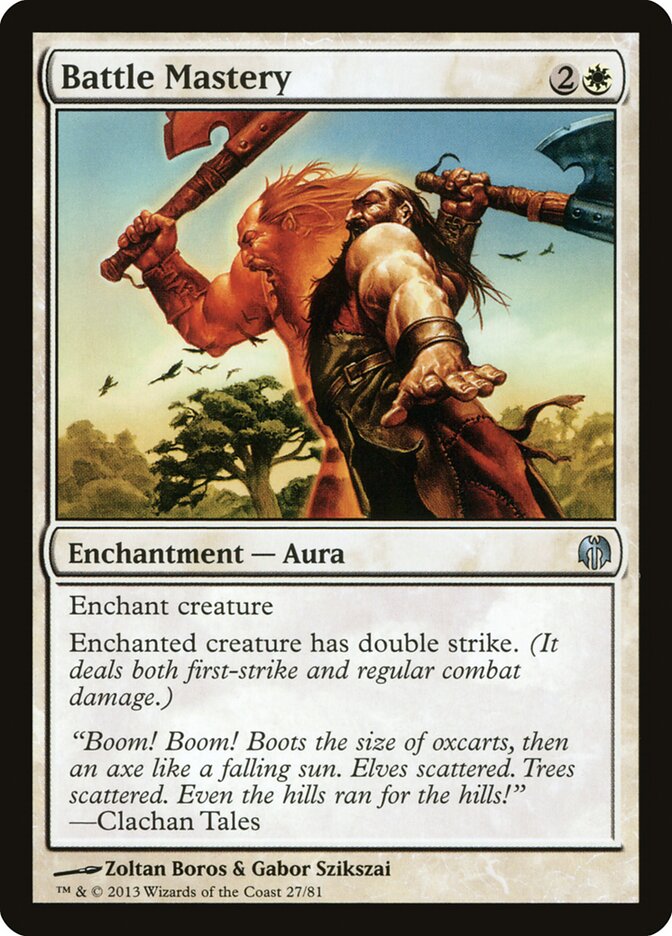 Battle Mastery — Duel Decks: Heroes vs. Monsters 27/81