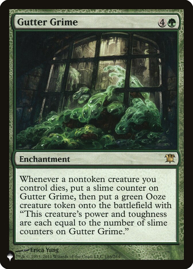 Gutter Grime — The List ISD-186/5581