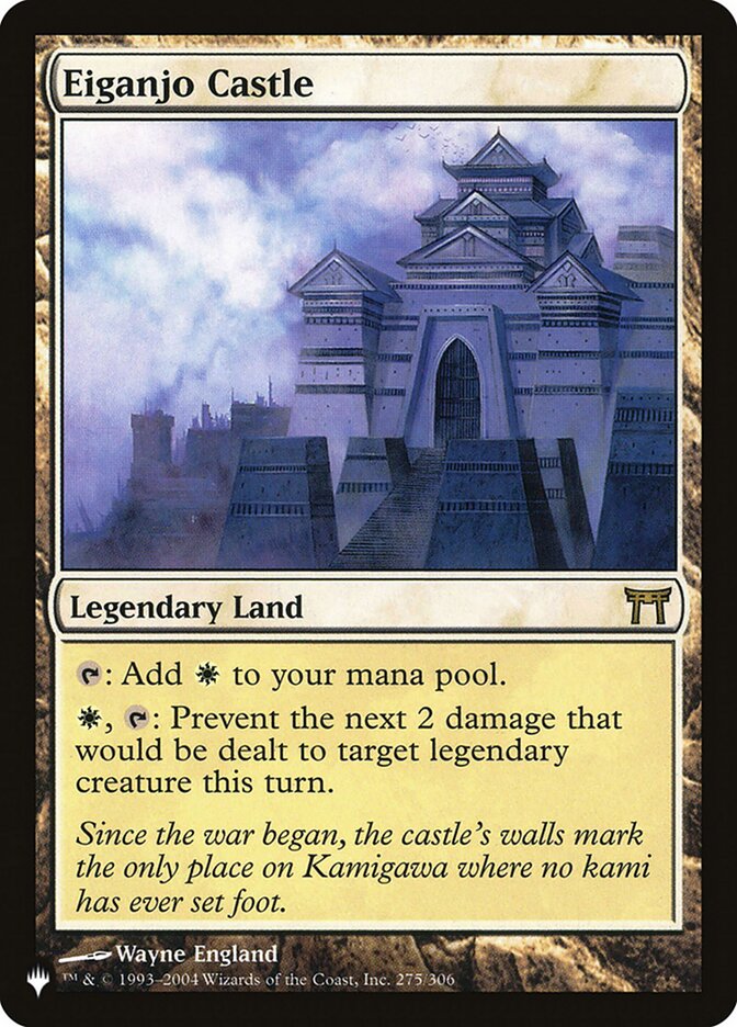 Eiganjo Castle — The List CHK-275/5581