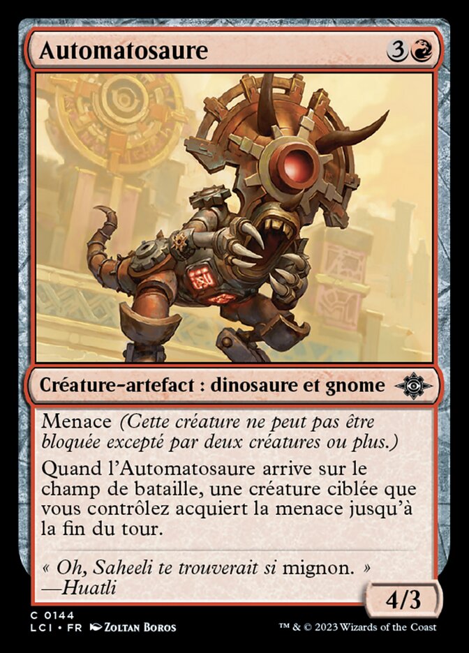 Automatosaure — The Lost Caverns of Ixalan 144/416