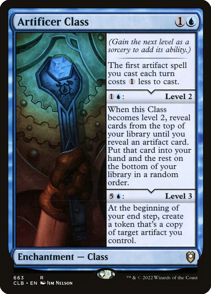 Artificer Class — Commander Legends: Battle for Baldur's Gate 663/936