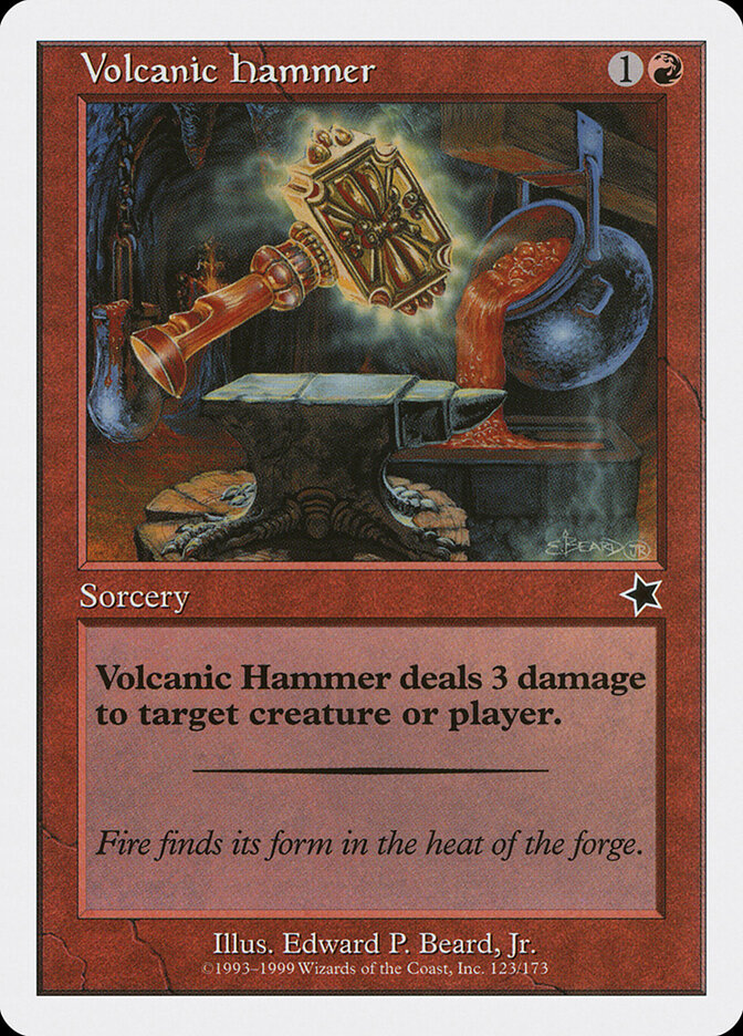 Volcanic Hammer — Starter 1999 123/173