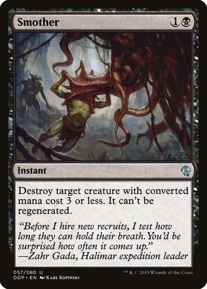 Smother — Duel Decks: Zendikar vs. Eldrazi 57/80