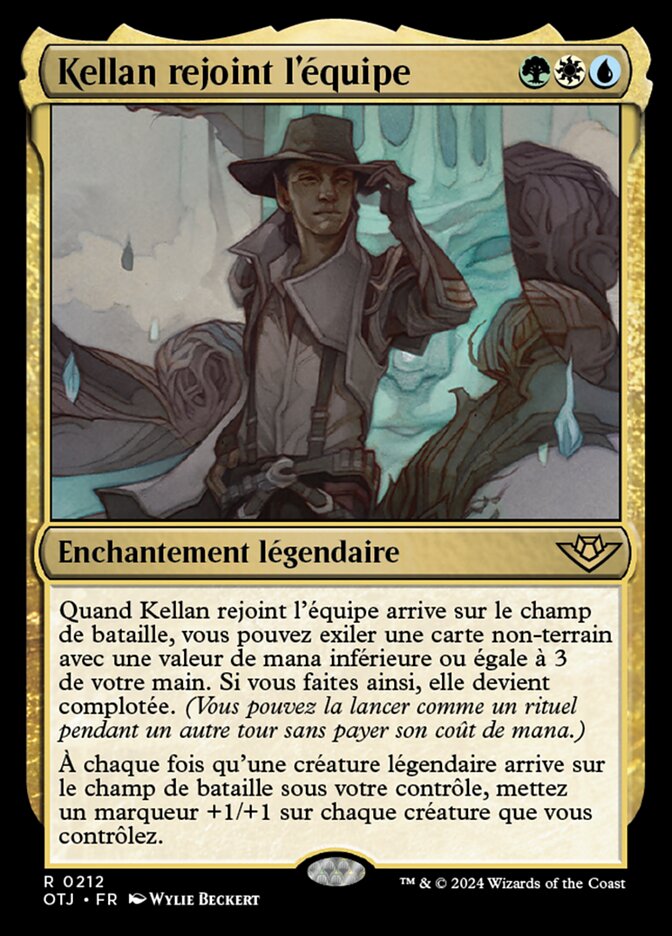 Kellan rejoint l'équipe — Outlaws of Thunder Junction 212/374
