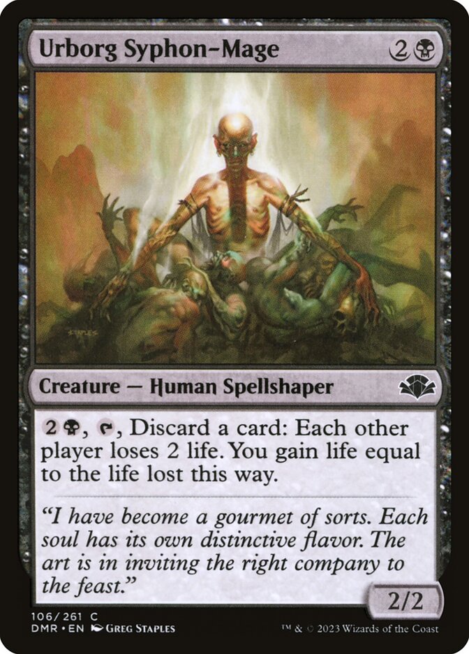Siphonmage d'Urborg — Dominaria Remastered 106/457