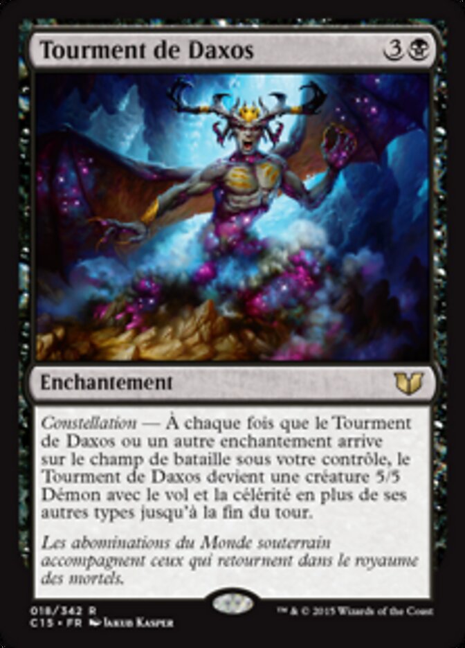 Tourment de Daxos — Commander 2015 18/342