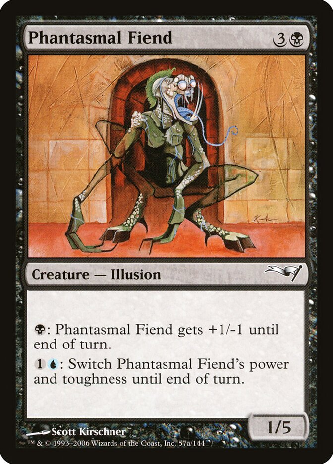 Phantasmal Fiend — Coldsnap Theme Decks 57a/62