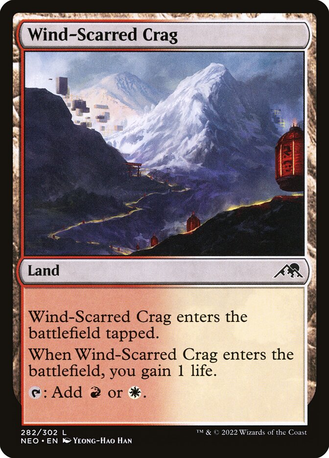 Wind-Scarred Crag — Kamigawa: Neon Dynasty 282/531