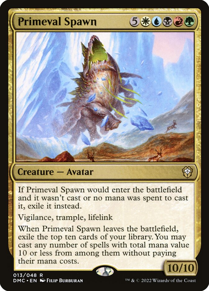 Primeval Spawn — Dominaria United Commander 13/240
