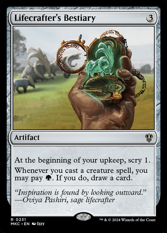 Lifecrafter's Bestiary — Murders at Karlov Manor Commander 231/358