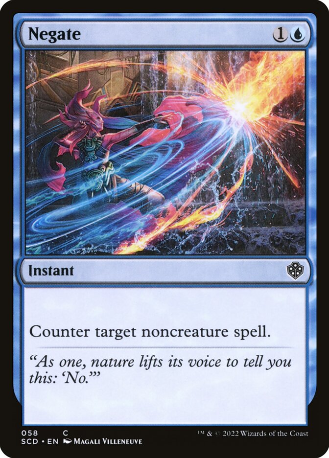 Negate — Starter Commander Decks 58/352