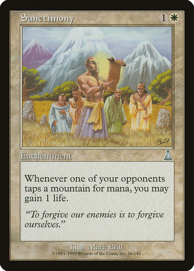 Sanctimony — Urza's Destiny 16/143
