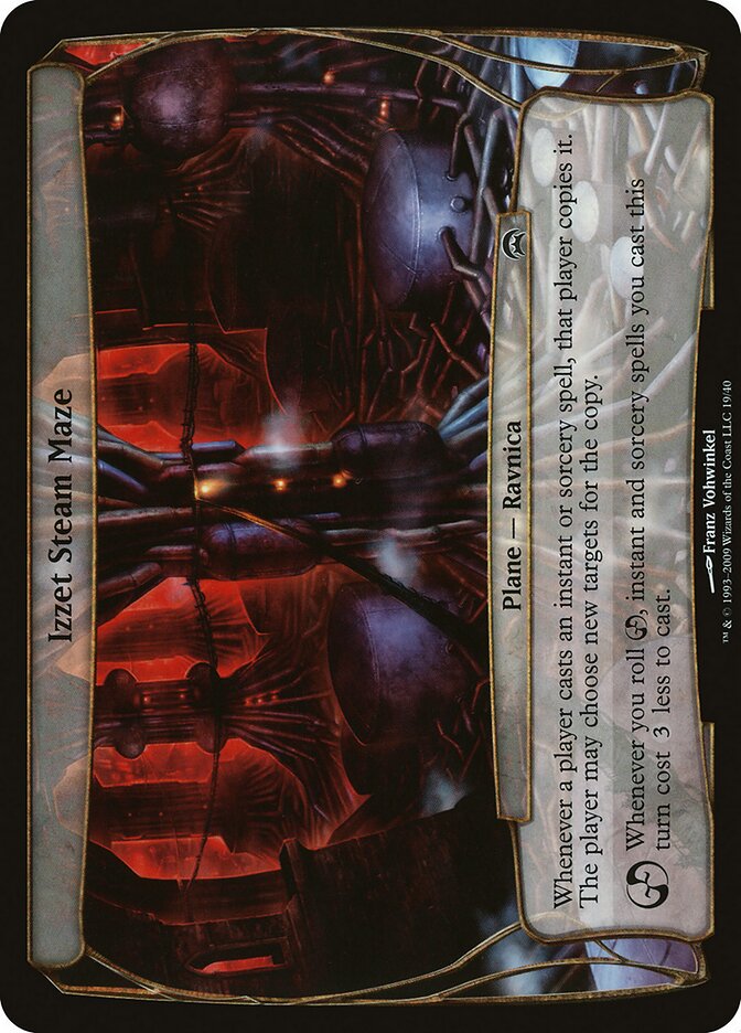Izzet Steam Maze — Planechase Planes 19/40